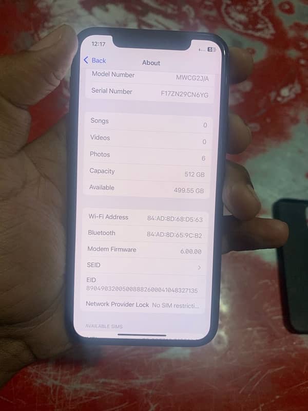 iPhone 11pro 512gb Waterpack 90health 03008378822 8