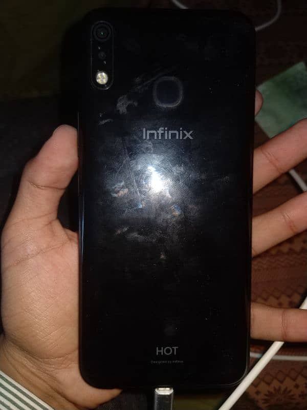 Infinix hot 8 lite panel demage 1