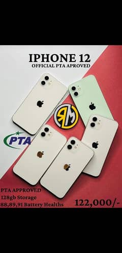 IPhone 12  128gb PTA Approved