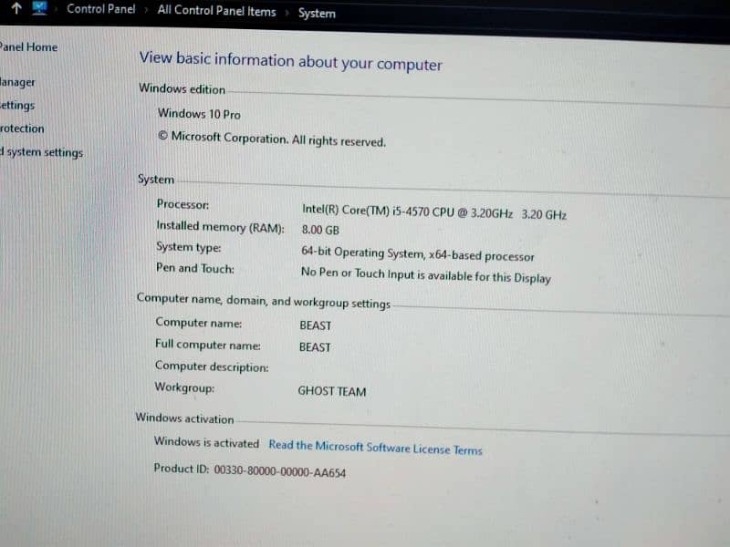 pc i5 4Gen (more details in description) 3