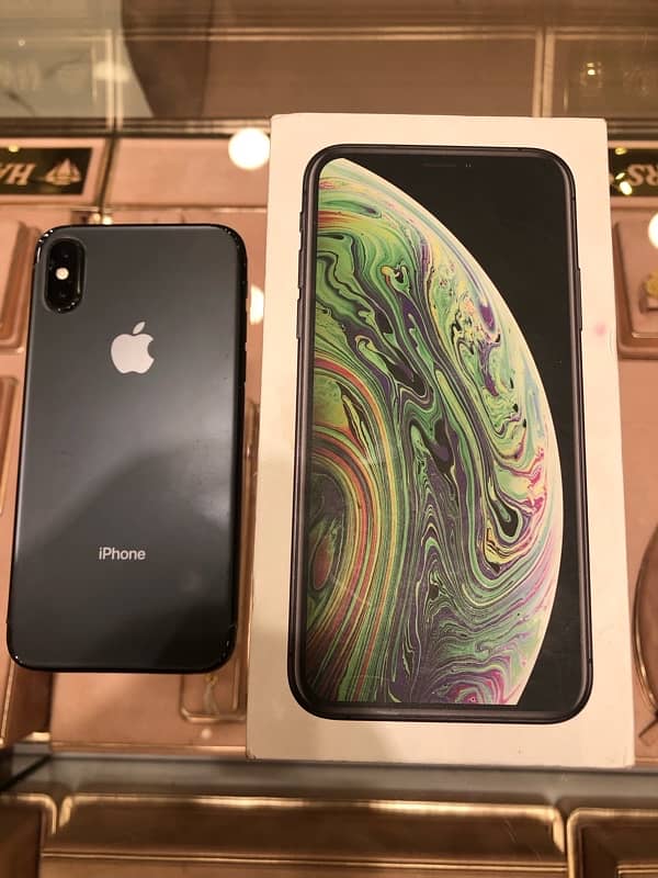 Iphone xs 256gb pta approved box 1