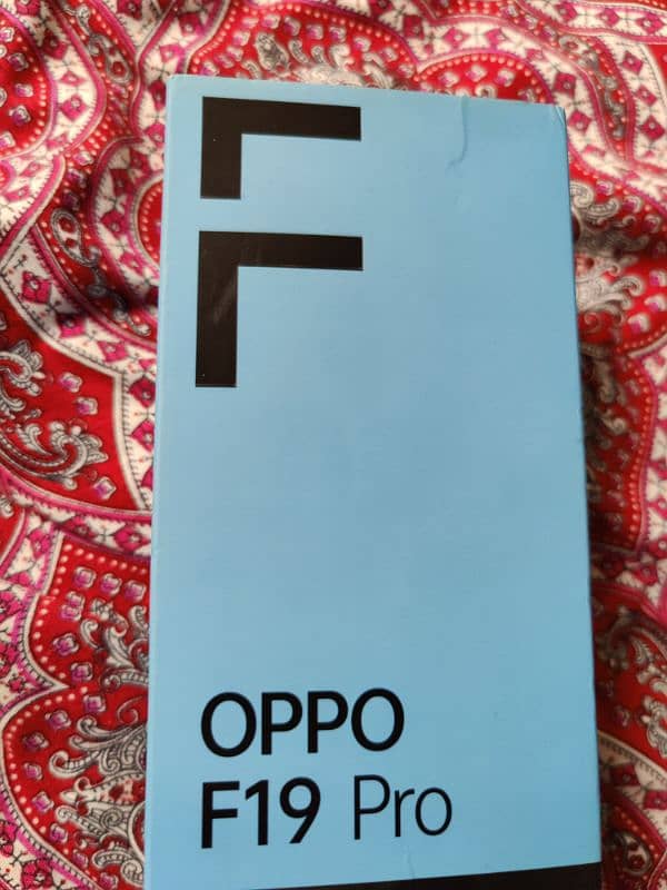 oppo f19 pro 8 128 with box pta official dual sim 3