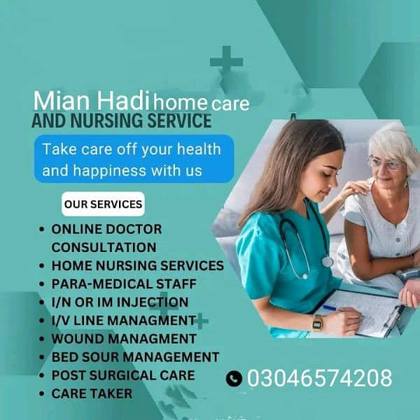 Mian Hadi home care services 0