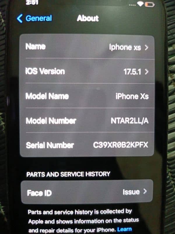 IPhone XS 512 GB NON-PTA 0