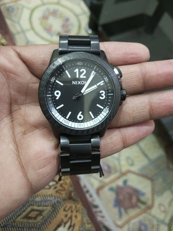 Nixon Cardiff sport full black color watch 0