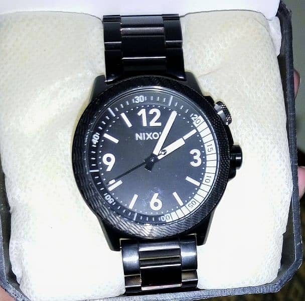 Nixon Cardiff sport full black color watch 2