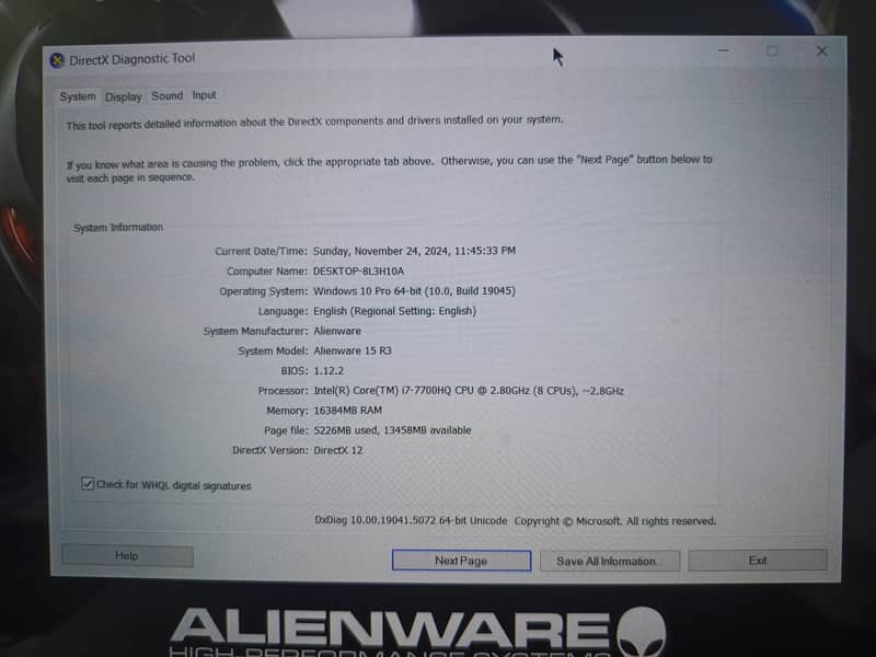 Alienware 15 R3 - Gaming 1