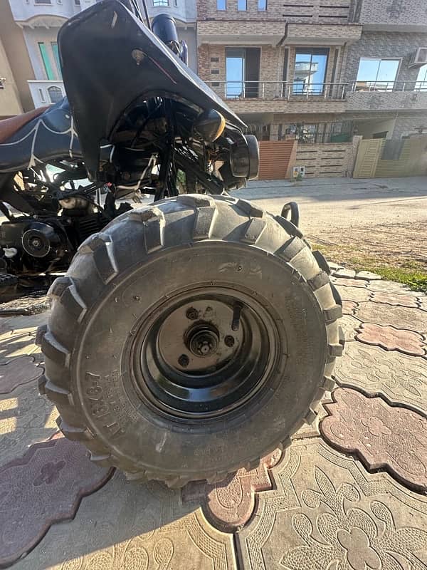 used quad bike 110 cc it’s really powerful 6