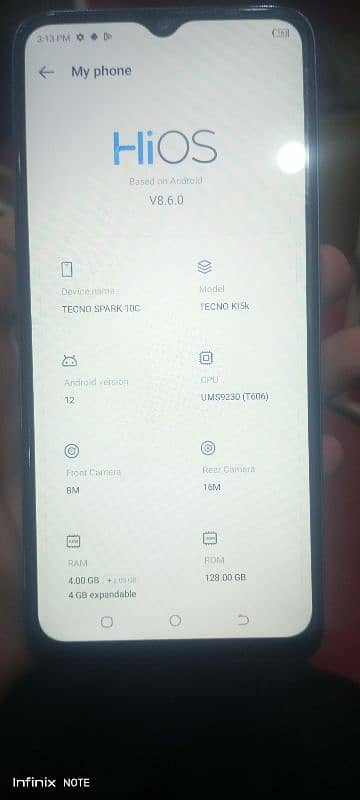 Tecno spark 10 c 5