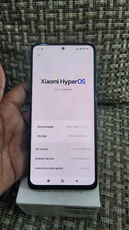 REDMI NOTE 11 PRO 8GB WITH BOX 9