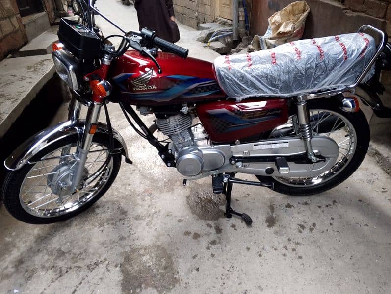 Honda CG 125 Model 24 Applied for brand new condition 03219290089 4