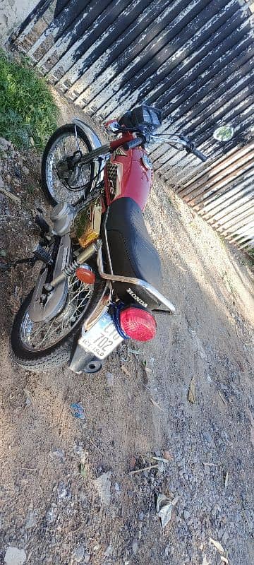 Honda 125 2023 isb reg 3