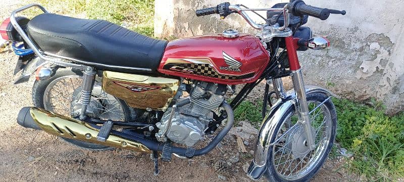 Honda 125 2023 isb reg 6