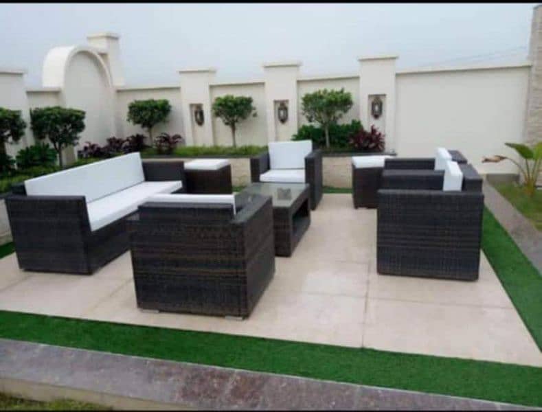 UPVC Garden Chairs/Lawn Chairs/rattan chairs/restaurant furniture 1