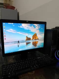 Dell core i3 desktop Computer 4, 64 for sale with monitor 19"