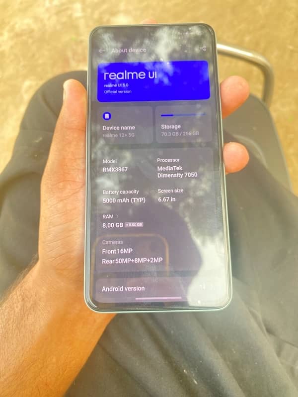 Realme 12 plus 5g All ok set 7