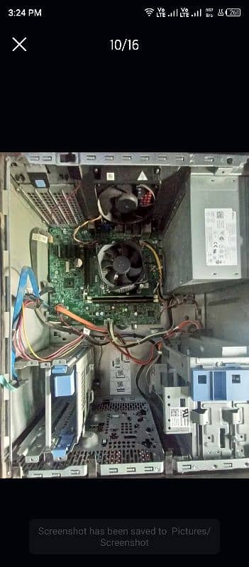 I5 4th Generation Dell CPU in Tower with 8 Gb ram 5