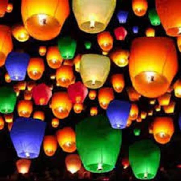 New year special fresh piece sky lantern 0