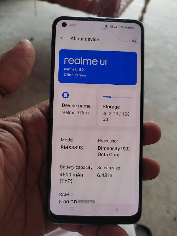 realme 9 Pro plus 8/128 GB full box 6