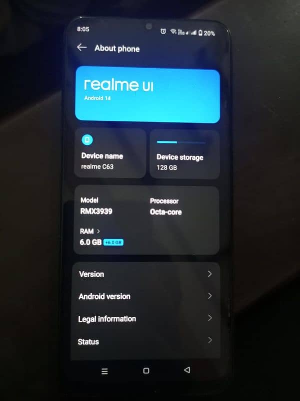 Realme C63 1