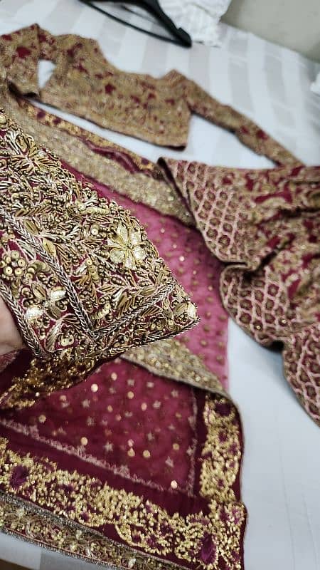 Bridal Lehenga | Barat Dress | Wedding Lehenga | Bridal Wear Dress 5