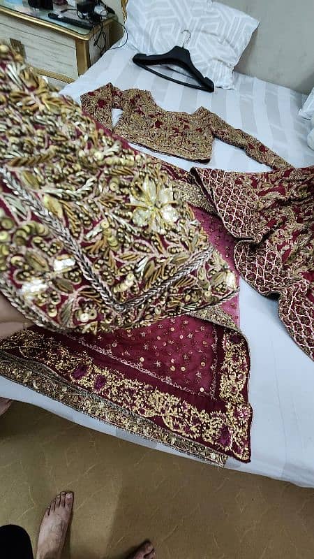 Bridal Lehenga | Barat Dress | Wedding Lehenga | Bridal Wear Dress 6