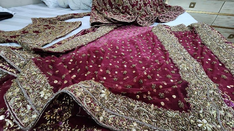 Bridal Lehenga | Barat Dress | Wedding Lehenga | Bridal Wear Dress 15