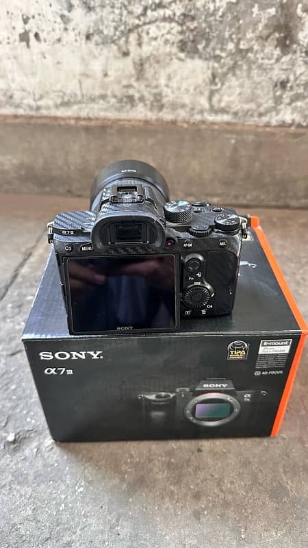 Sony a7iii with box 1