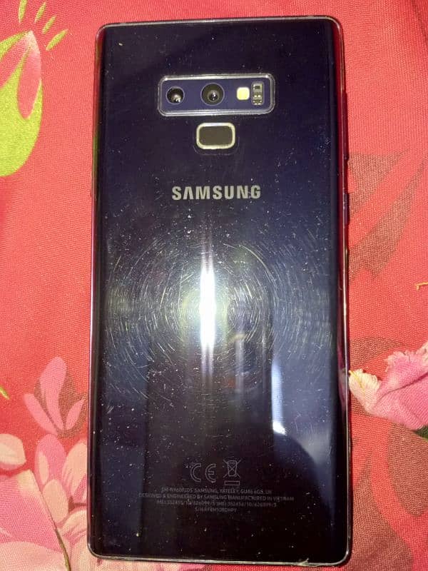 Samsung Note 9 Dual Sim Excelent Condition with Box Official PTA Aprvd 2