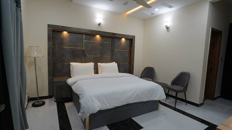 Fully Furnished Comfortable Room in Guest House for rent in Islamabad. 2