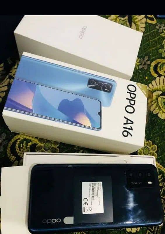 OPPO A16 3/32 WITH BOX 0