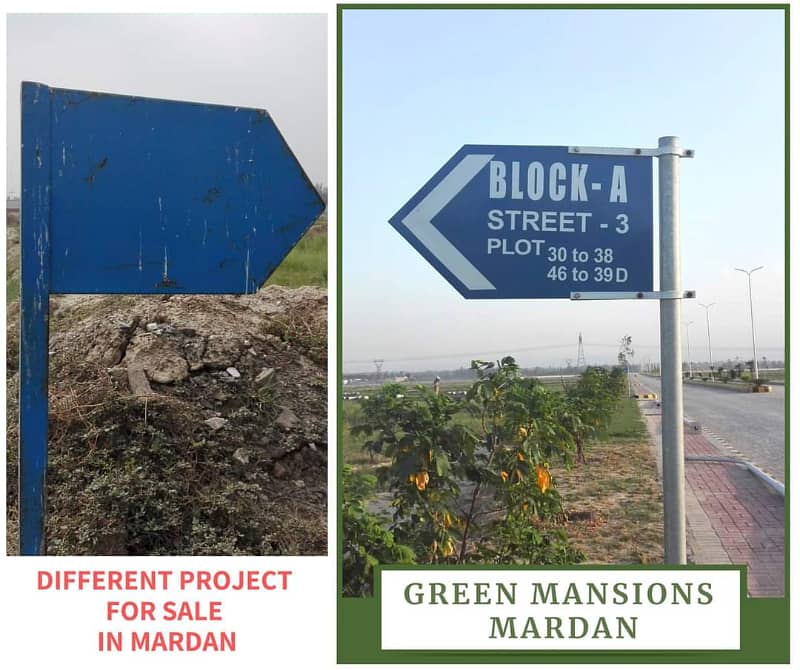 10 marla pair sunback plots Available for sale at green mansions Phase 1 Near To Main Entrance 3