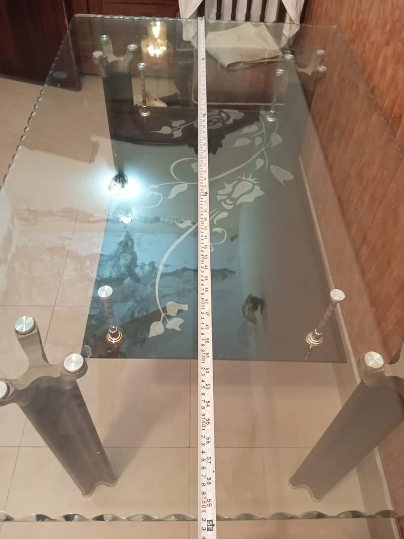 Dinning Table Large (Double Glass) 7