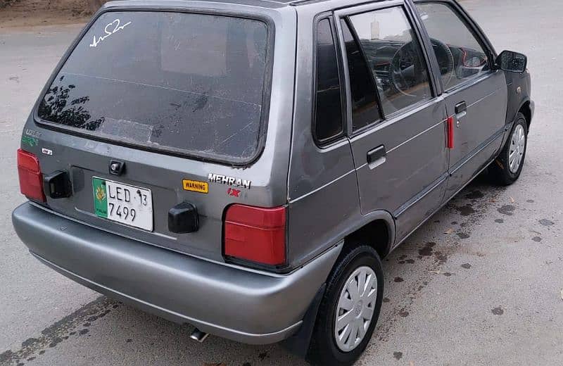 Mehran VXR 2013 Total Geniune Paint Car Urgent Sale 4