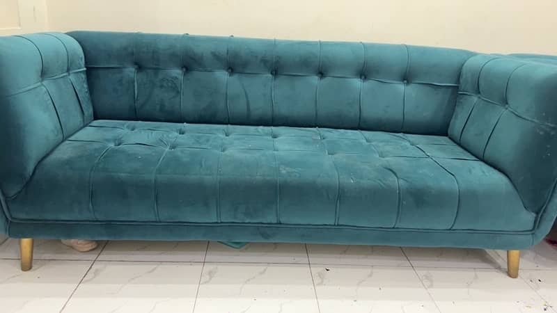 6 sitter sofa set good condition 1