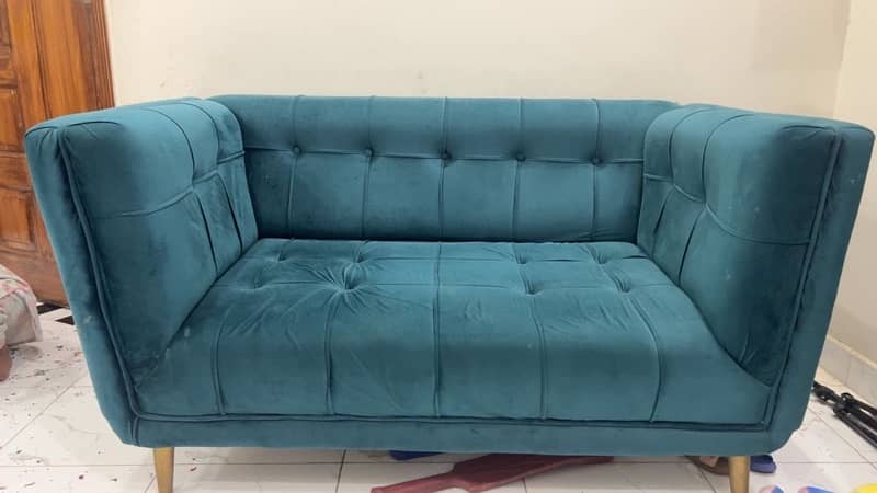 6 sitter sofa set good condition 4