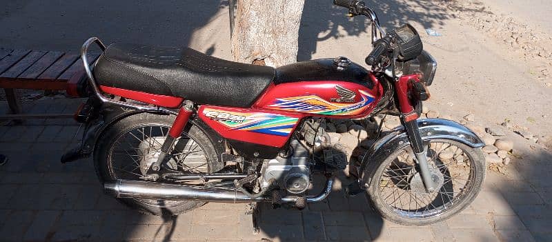 Honda CD 70 All Punjab Number 0