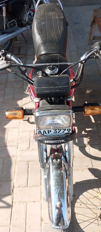 Honda CD 70 All Punjab Number 3