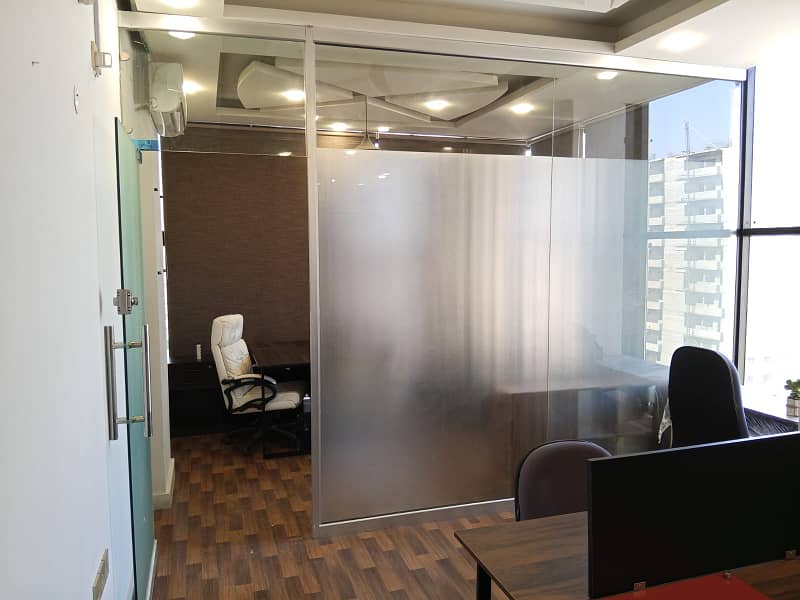 FURNISHED OFFICE FOR RENT - MAIN MUNAWAR CHOWRANGI 2