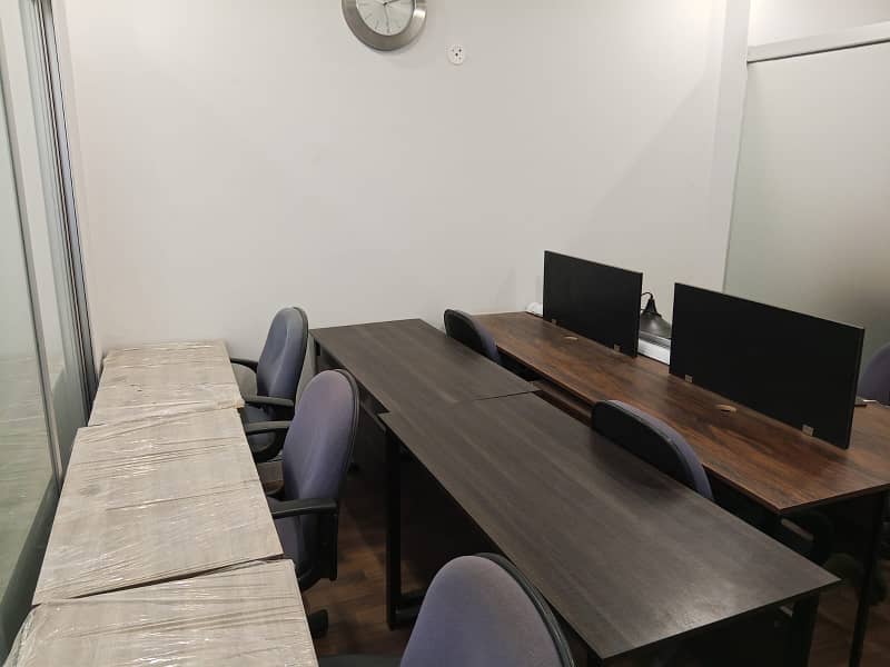 FURNISHED OFFICE FOR RENT - MAIN MUNAWAR CHOWRANGI 5