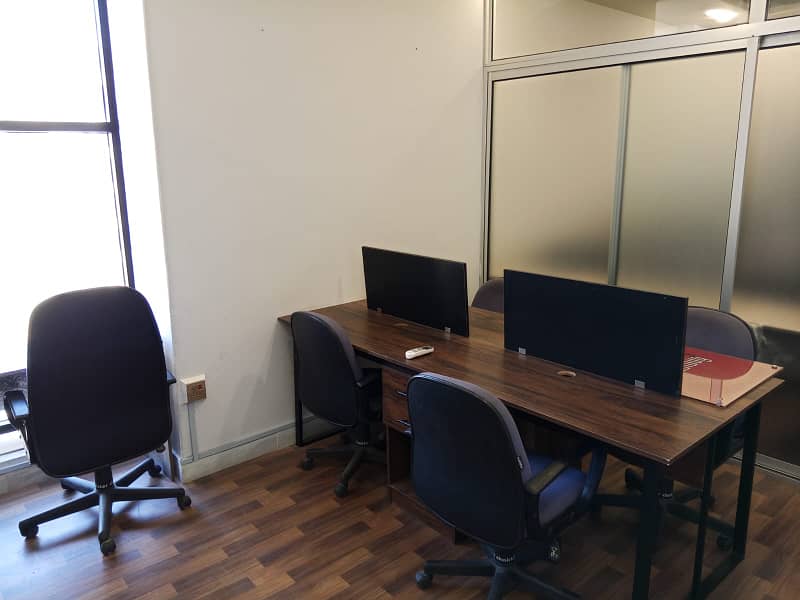 FURNISHED OFFICE FOR RENT - MAIN MUNAWAR CHOWRANGI 13