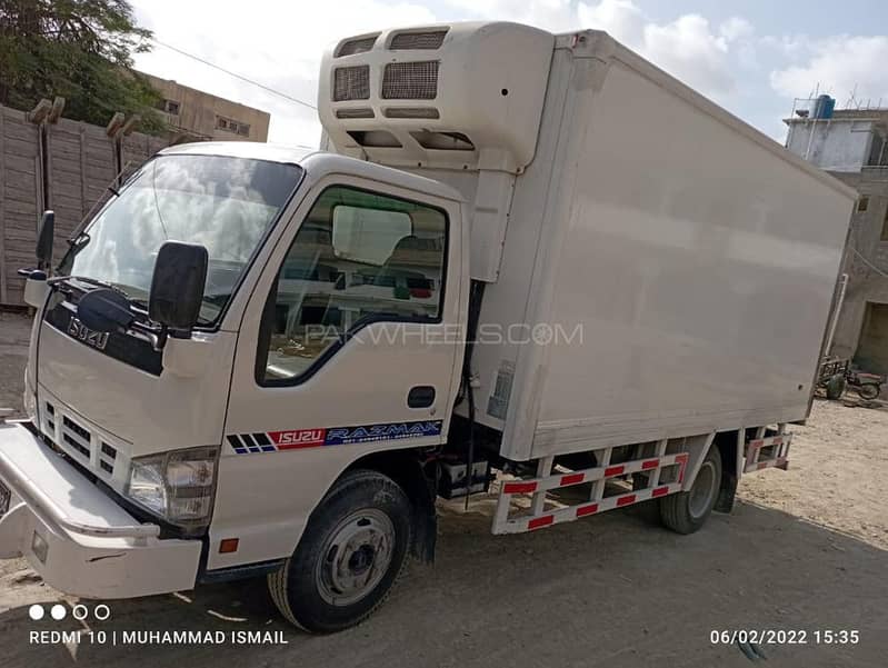 Isuzu NKR 14 FIT With AC container 2