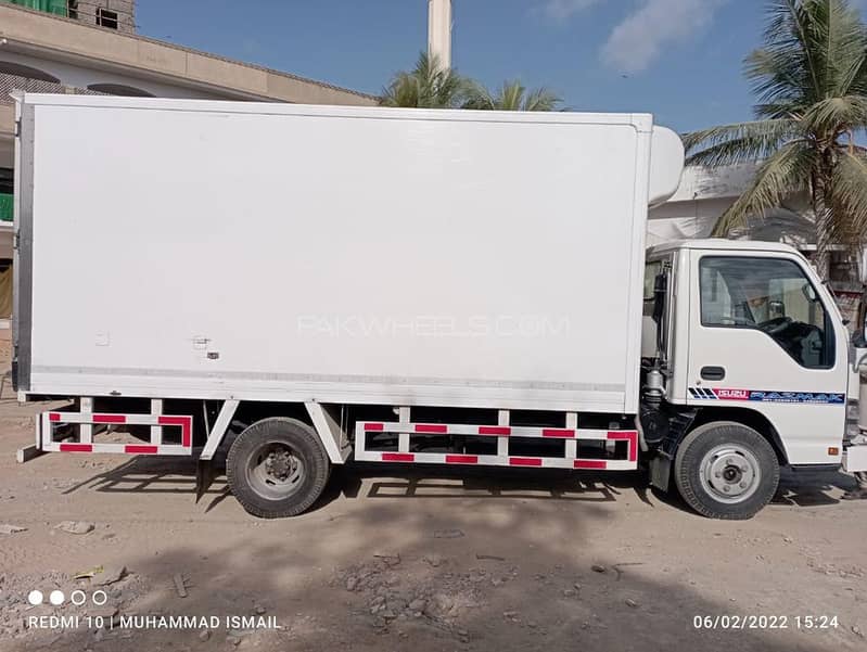 Isuzu NKR 14 FIT With AC container 3