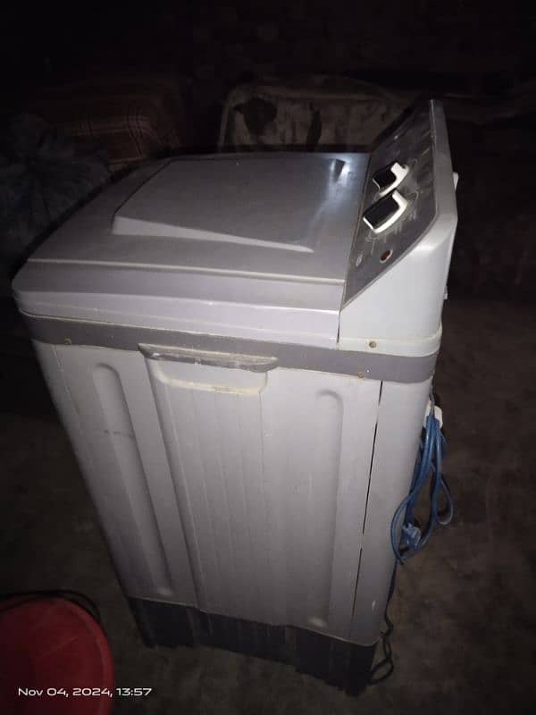 Super Asia Big Size Tub Washing Machine Plastic Body Condition 9/10 3