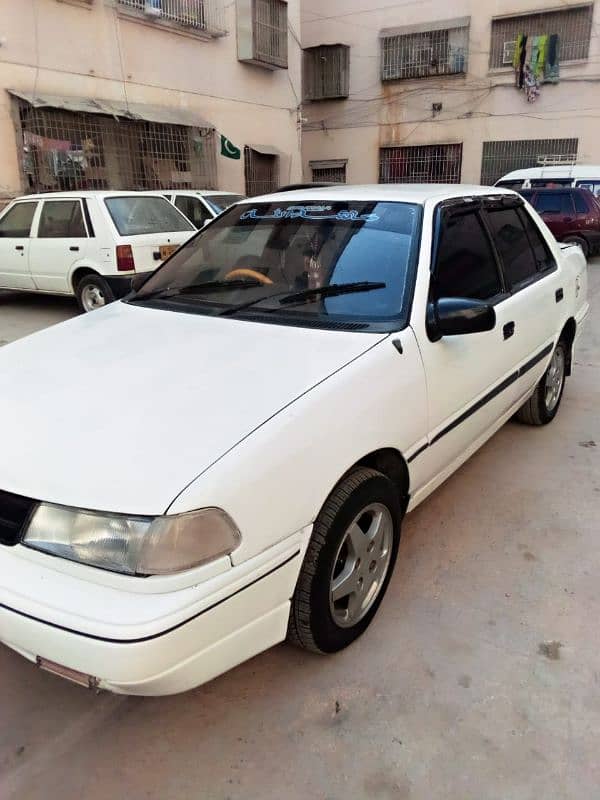 Hyundai Excel Model 1993 Recondition 2003 AC CNG Petrol working 4