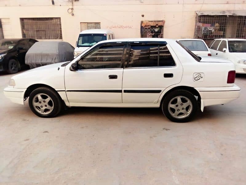 Hyundai Excel Model 1993 Recondition 2003 AC CNG Petrol working 5