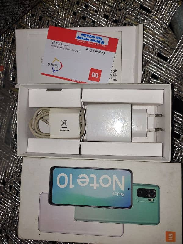 Redmi Note 10.4gb 128gb 1 hand use no open no fault 1