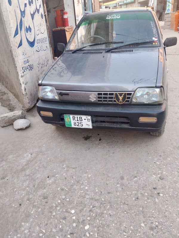 Suzuki Mehran VX 2013 6