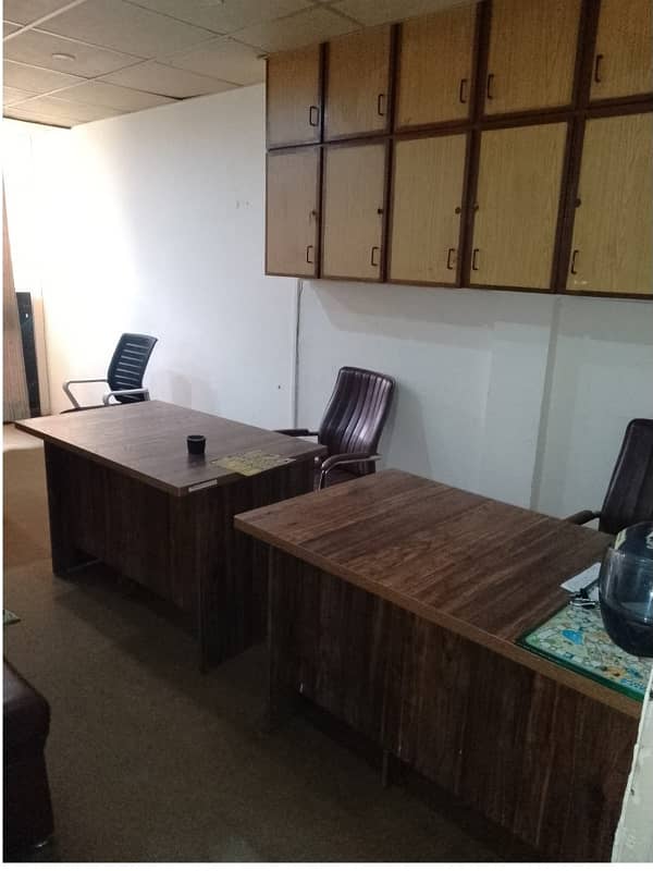 Fully Furnished Area 230 Square Feet Office Available For Rent Real Pictures in Main Boulevard Road Gulberg 3 Lahore 5