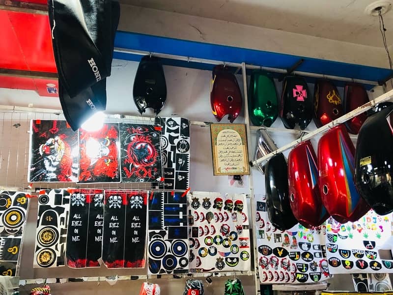 Running bike parts and decoration business for sale 3